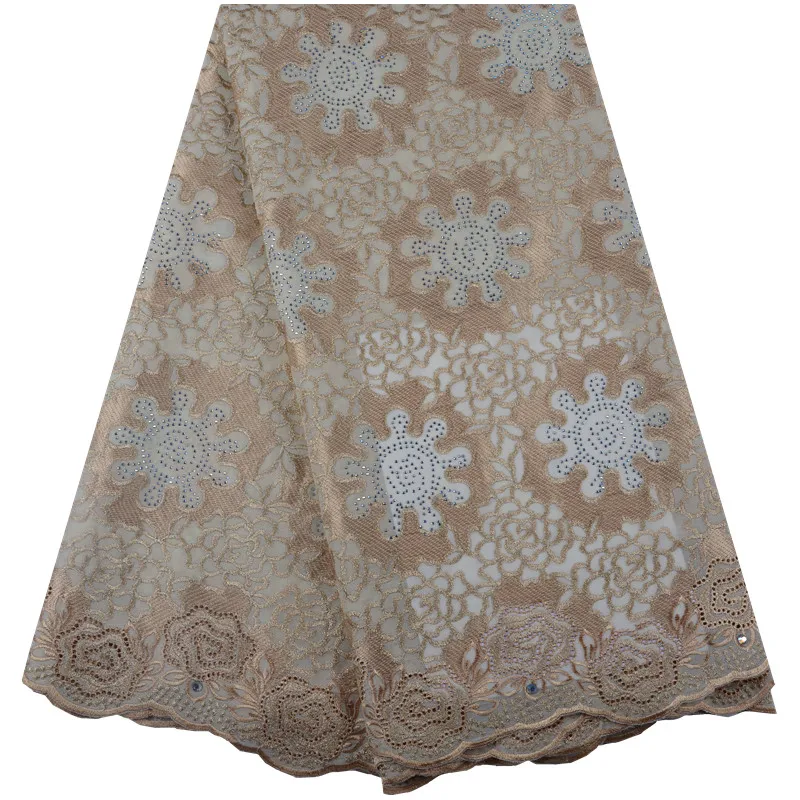 Новейшие африканские сухие кружевные ткани высокого качества для мужчин