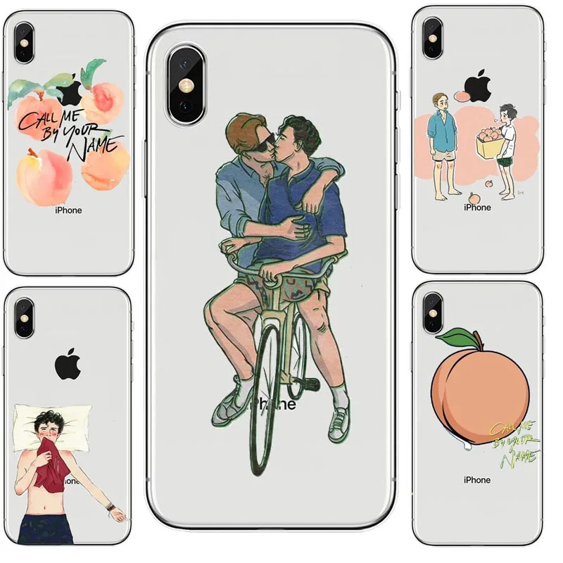 Мягкий силиконовый чехол для телефона Call Me by Your Name Apple iPhone XS MAX XR X 10 8 8Plus 7 6 6S Plus 5 5S