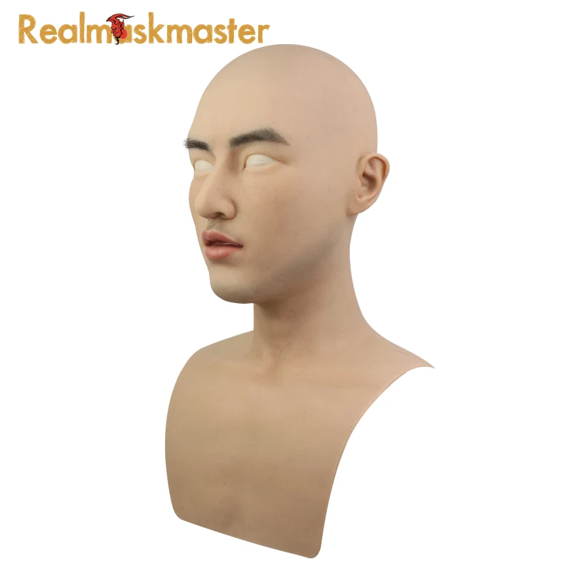 Realmaskmaster Реалистичная силиконовая маска на Хэллоуин для мужчин вечерние поставки