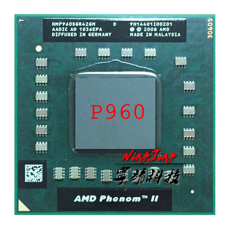 AMD Phenom II четырехъядерный мобильный P960 1 8 ГГц Quad Core нить Процессор процессор