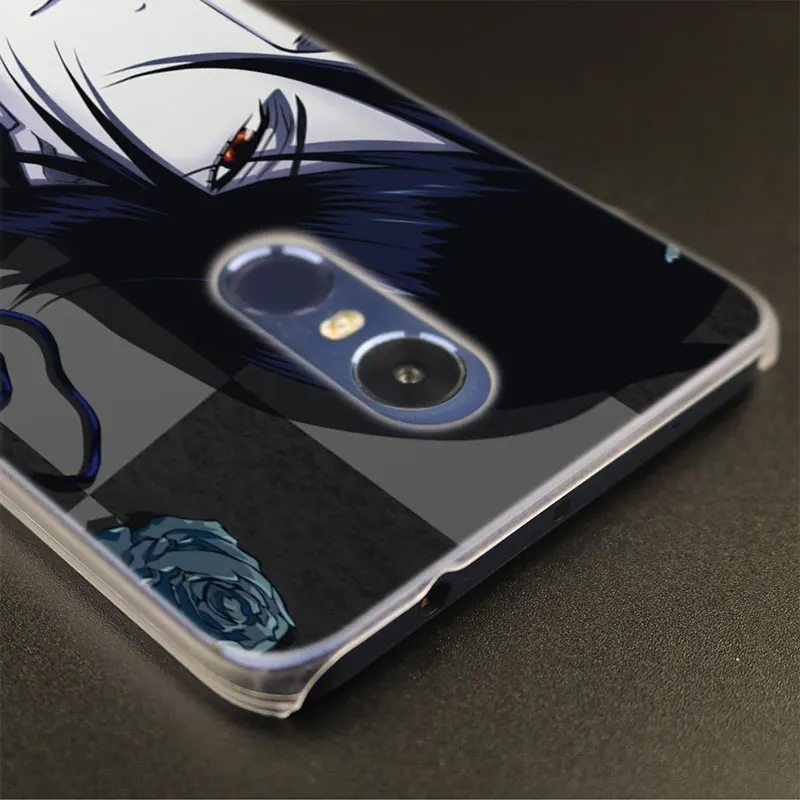 MLLSE Аниме Черный дворецкий Ciel Phantomh модный прозрачный чехол для Xiaomi Play Rdemi S2 3S 4A 5A 5Plus 6A Pro Note 6 5A 4X4 7