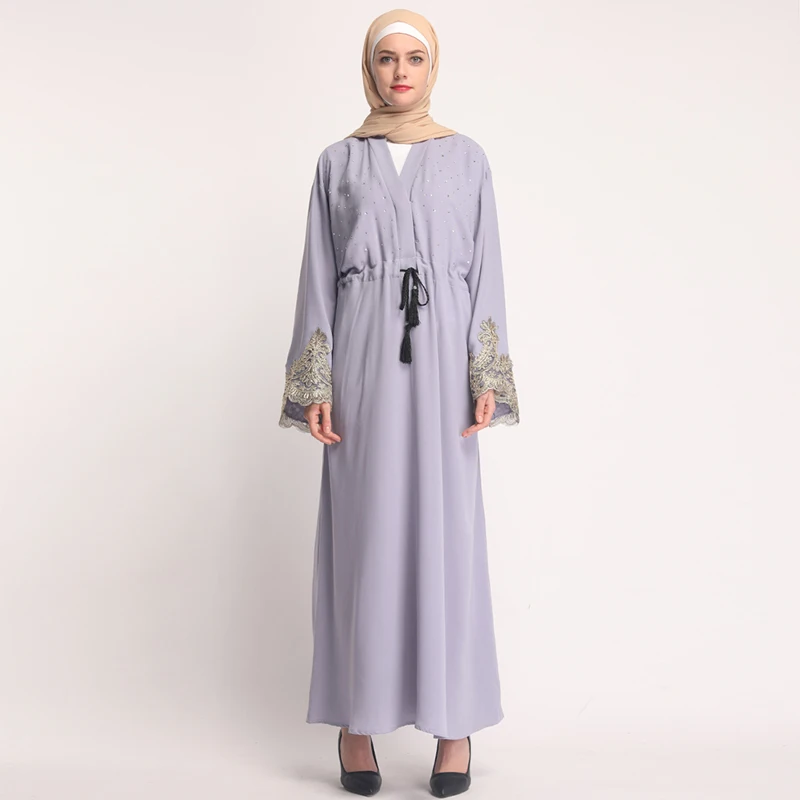 Vestidos Kaftan abaya Qatar Оман мусульманский хиджаб платье Абая для женщин халат Дубайский кафтан Elbise турецкие мусульманские платья одежда