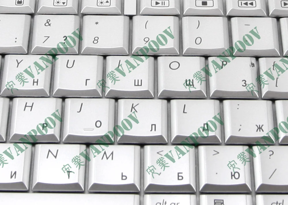 Оригинальная новая клавиатура для ноутбука HP Pavilion DV6 DV6T DV6-1000 Серебристая русская