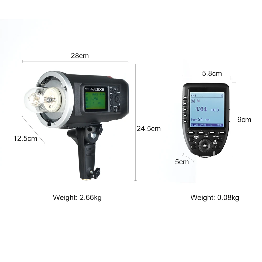 Godox AD600B 600Ws TTL HSS 1/8000 портативная наружная вспышка Bowens Mount + с Xpro C/N/S/F/O/P для Canon Nikon Sony