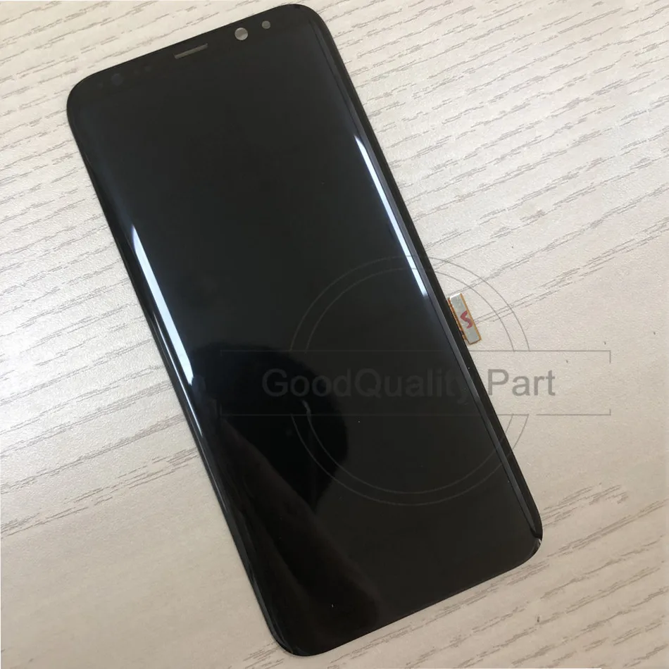 Amoled для Samsung Galaxy S8 G950 G950F ЖК-дисплей с рамкой замены SAMSUNG Plus ЖК G955 дисплей сенсорный