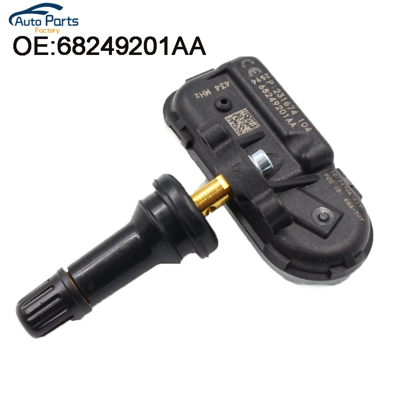 Датчик давления в шинах подходит для Jeep Cherokee Ram серии 14-18 68249201AA Датчик давления в шинах подходит для Jeep Cherokee Ram серии 14-18 68249201AA