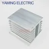 1 шт. SSR твердотельные реле радиатор мини теплоотвод база рассеивания 50*70*125 мм однофазный Алюминий для SSR 10-60A