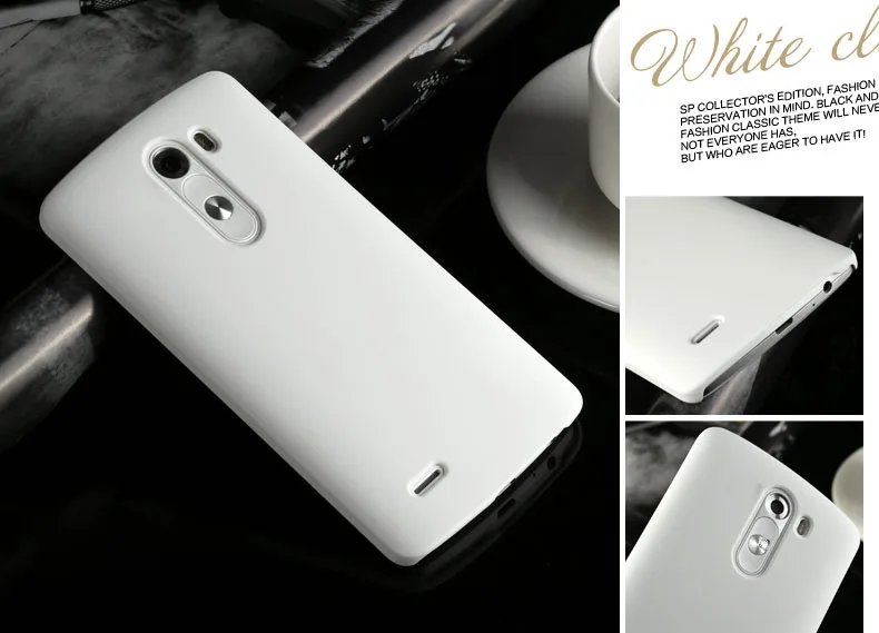 D690 матовый чехол ультратонкий компьютер крышка га для LG G3 стилус D690N мобильный