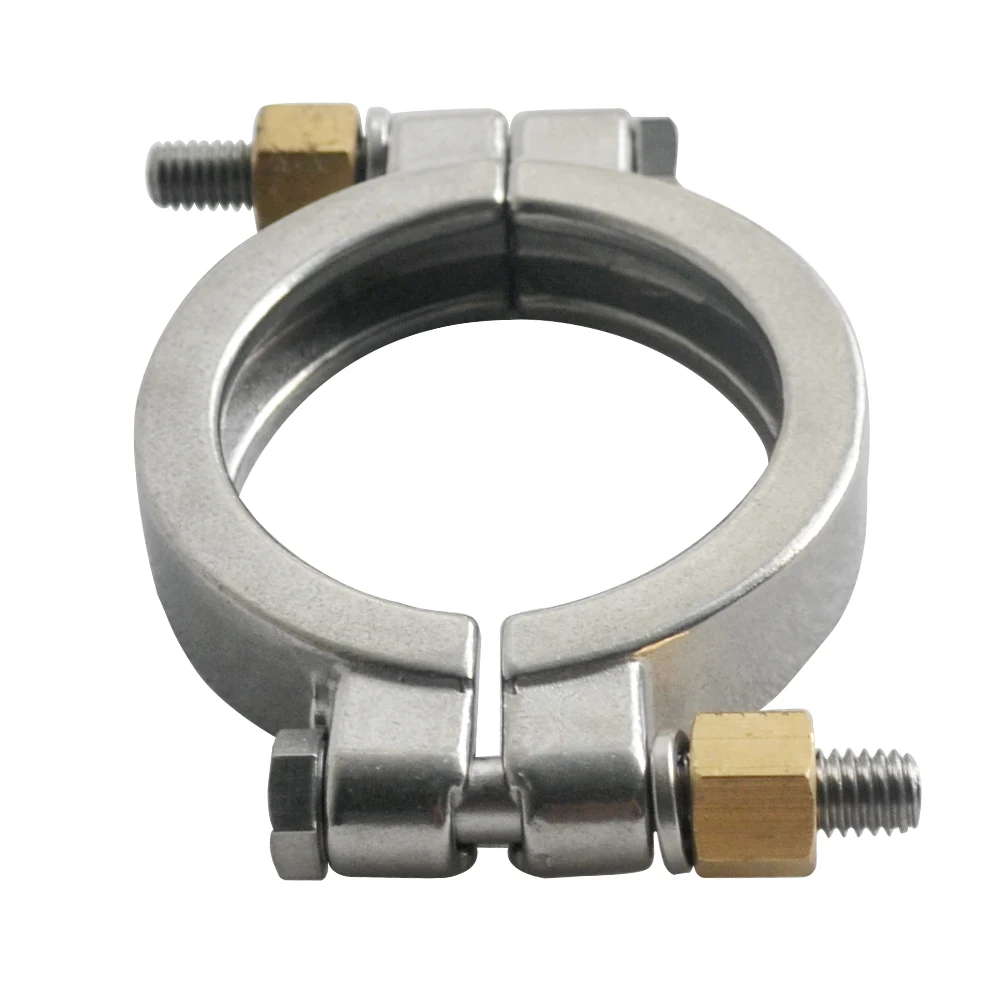FGHGF 2 5 &quotвысокого давления Tri Clamp Clover SS316 сантехника для труб 77 мм OD наконечники|clamp