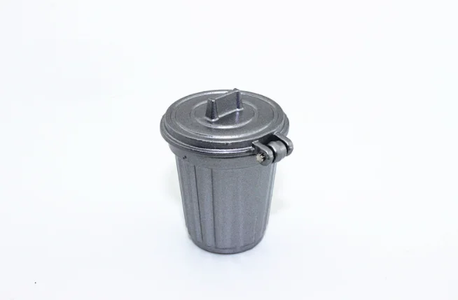 1 Pcs/set Kawaii 1:12 Miniature Dustbin / Trash Can Simulation Kitchen Action Figure Toys | Игрушки и хобби