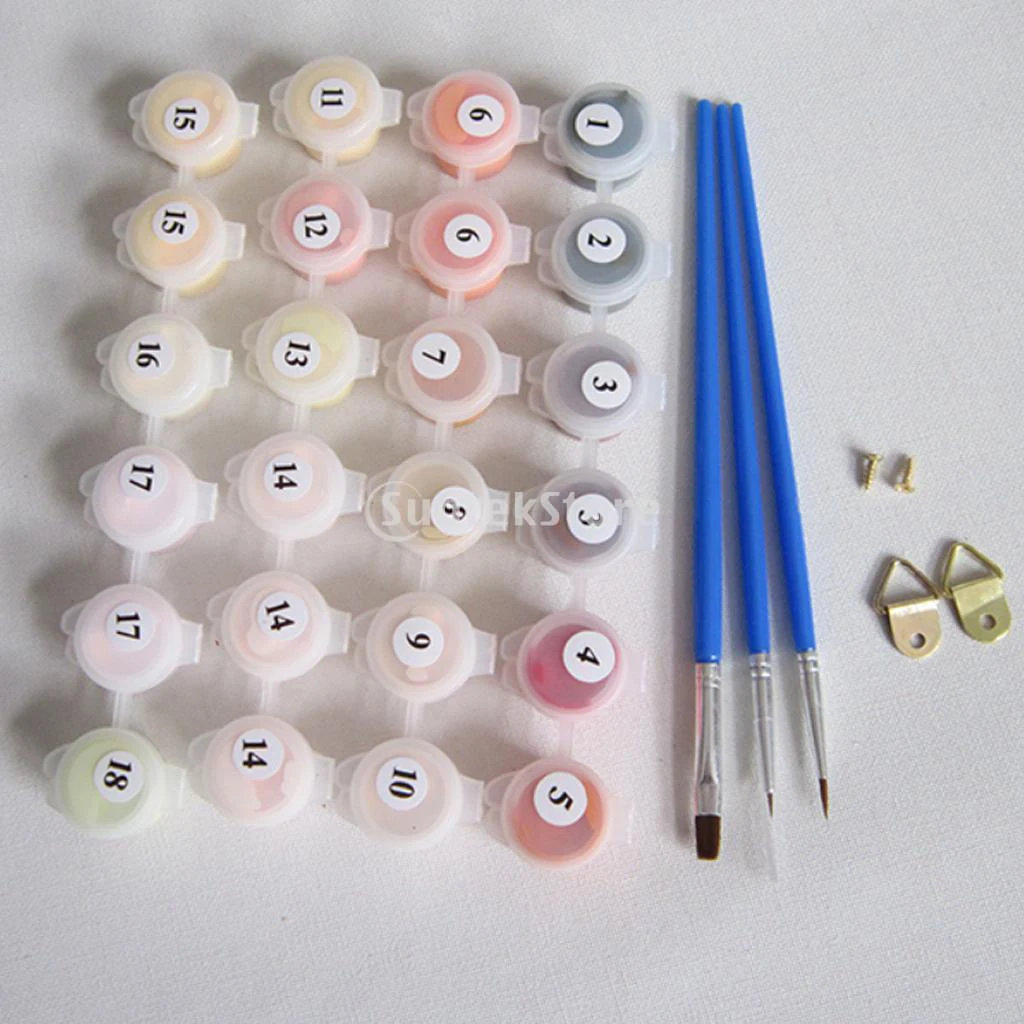 Комплекты масляной краски сделай сам Эйфелева башня для украшения дома | Дом и