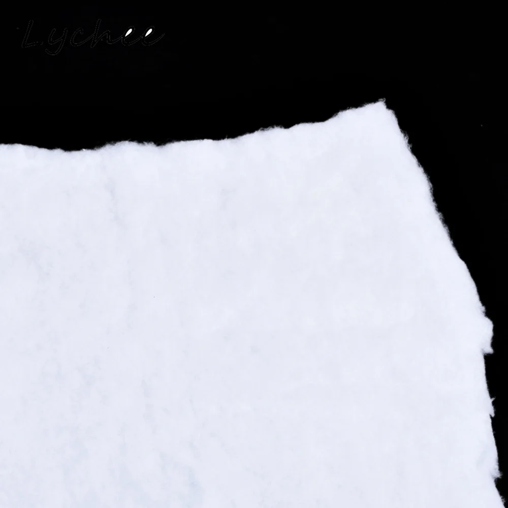 Lychee 50*100 см 5 мм однотонная хлопковая подкладка ткань для портного DIY ручной работы лосткутное одеяло ткань