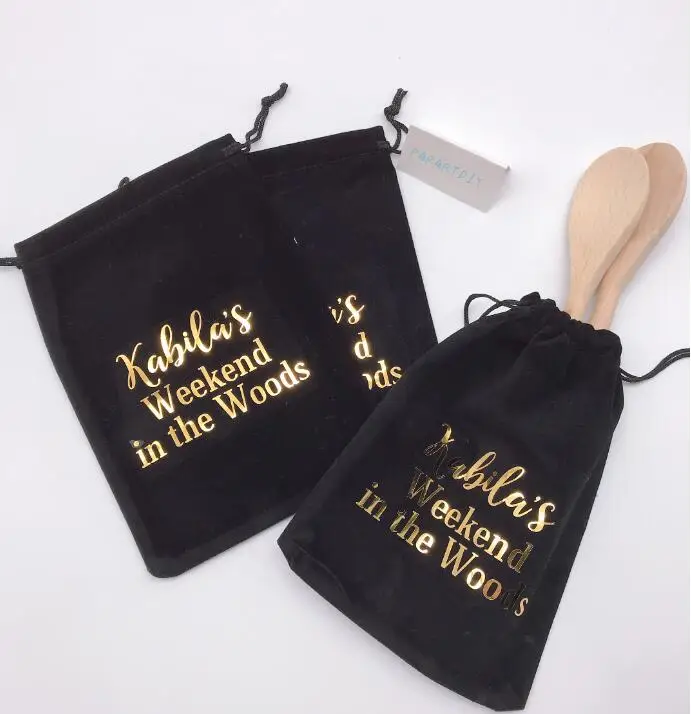 

csutom wedding Bridesmaid Bachelorette Hangover hen night recovery Survival Kits wedding favor gift bags party Candy pouches