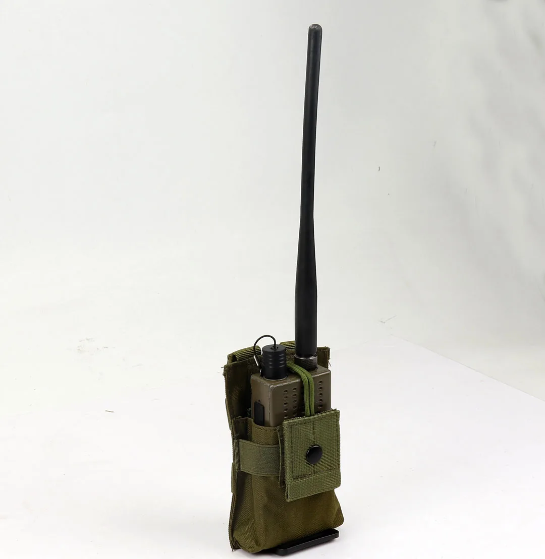 Тактический чехол для рации кобура Walkie Talkie кобура Регулируемый Молл сумка Открытый Топ страйкбол журнал M4 Mag Чехол