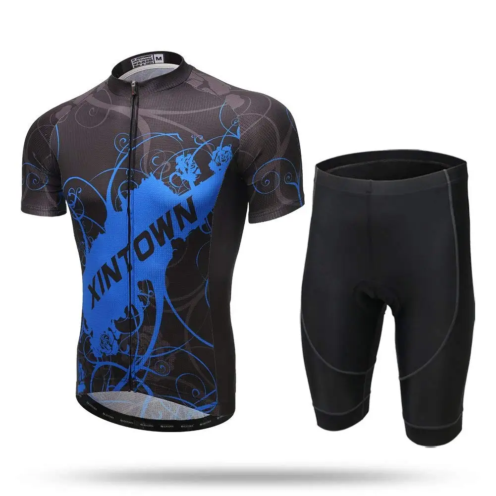 Ожерелье... велосипедные шорты Для мужчин Велоспорт трикотаж кремния 3d PaddedBib