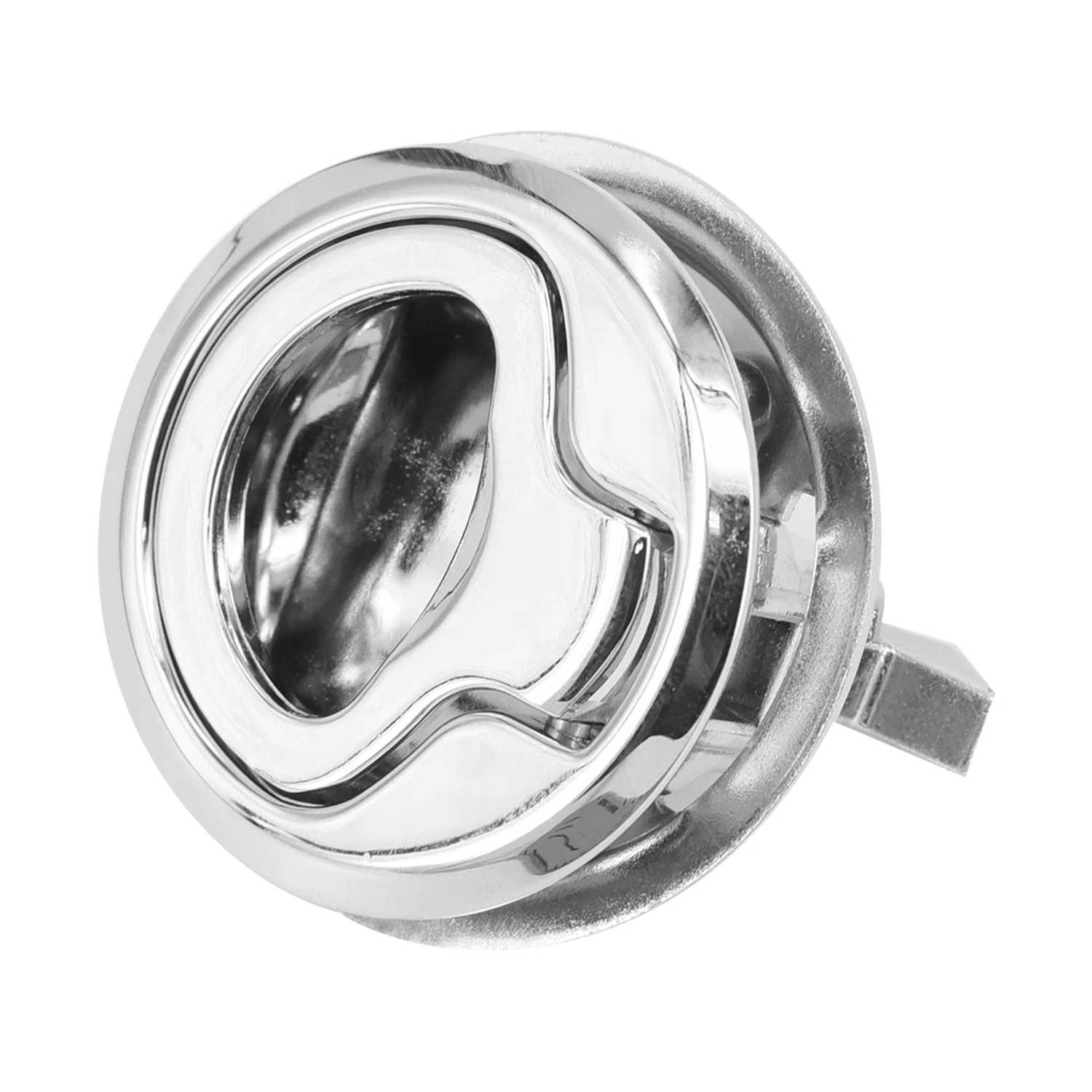 Stainless Steel Latch Handle Boat Caravan Marine Flush Mount Pull Ring Hatch marine key door locking hardware accessories | Автомобили и
