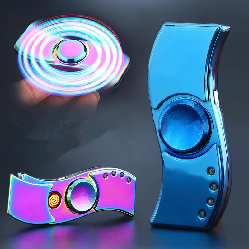 Светодиодный Непоседа счетчик легче цинковый сплав USB Электрический