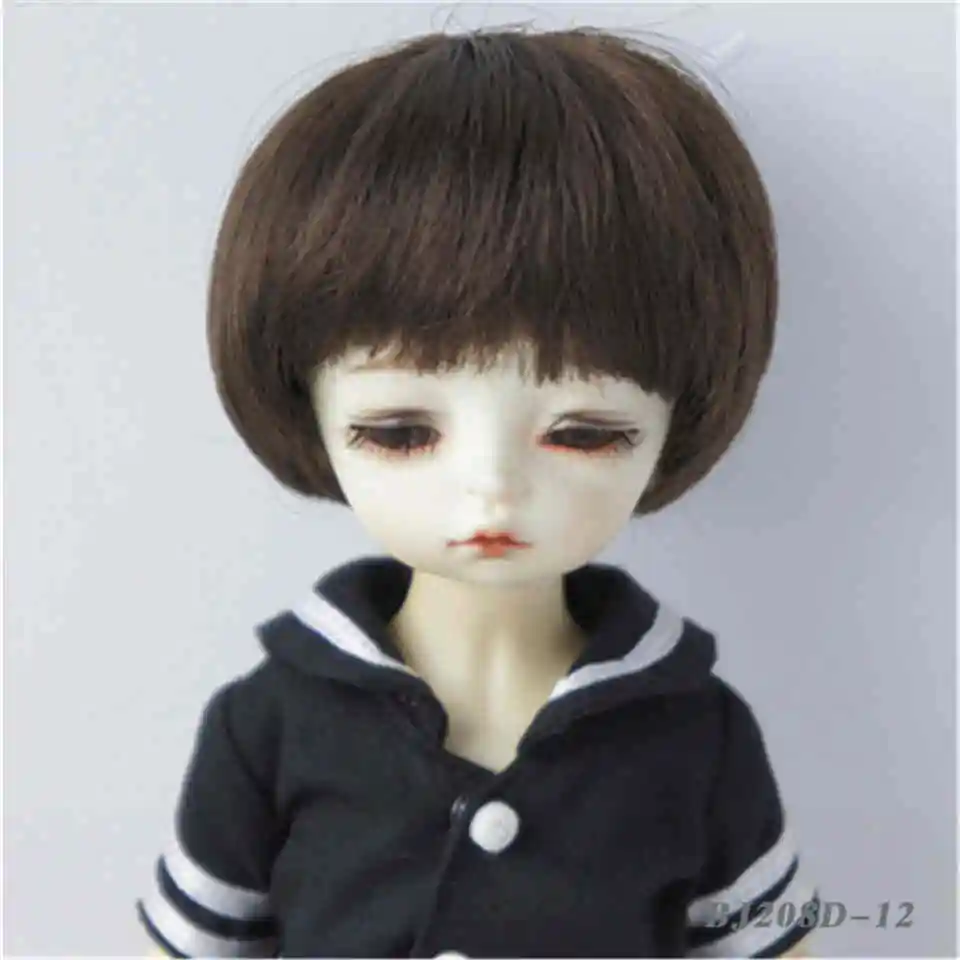 Аксессуары для куклы Cateleya 1/3 1/4 Bjd парик маленький демон y lati длинный прямой челка