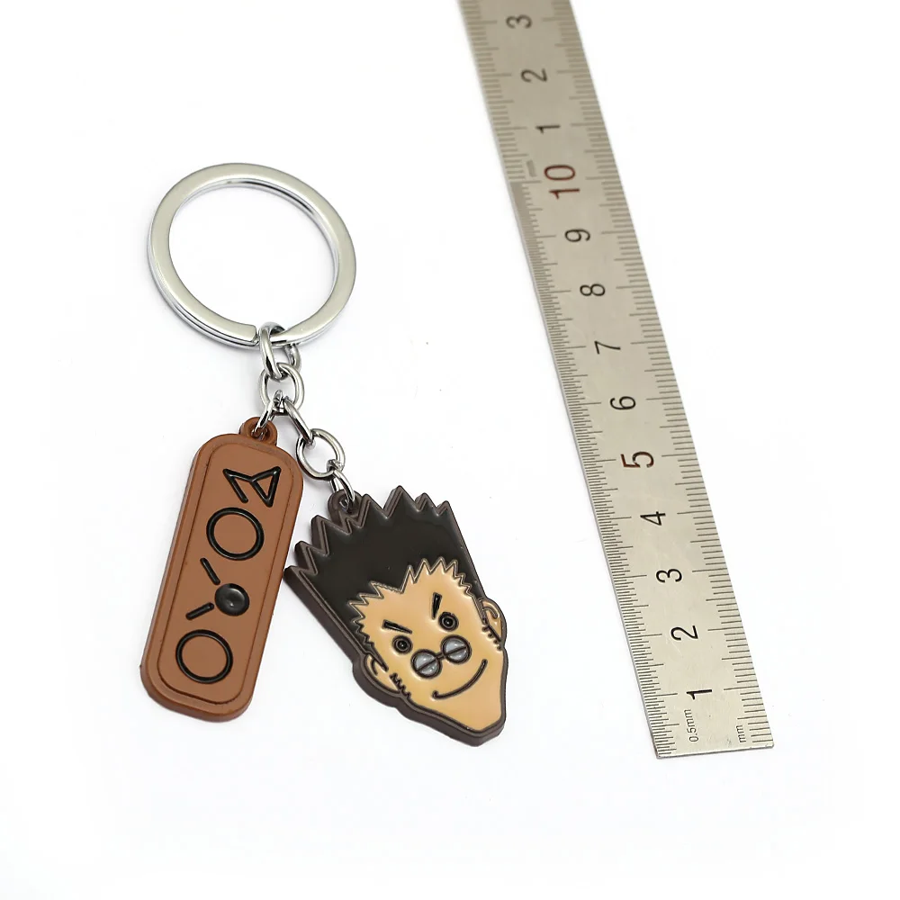 Брелок для ключей из аниме Hunter x Leorio Paladinight Kurapika Hisoka металлические фигуры модный