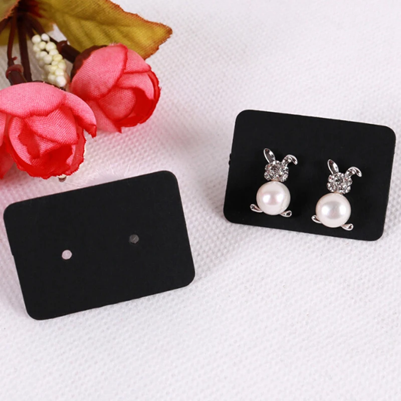 100x Jewelry earring ear studs hanging display holder hang cards organizer