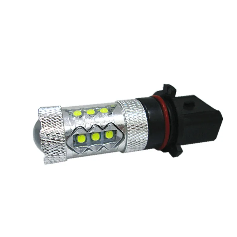 2 шт. P13W 80 Вт 16 SMD cree чип Высокая Мощность Противотуманные фары Лампа 6000k