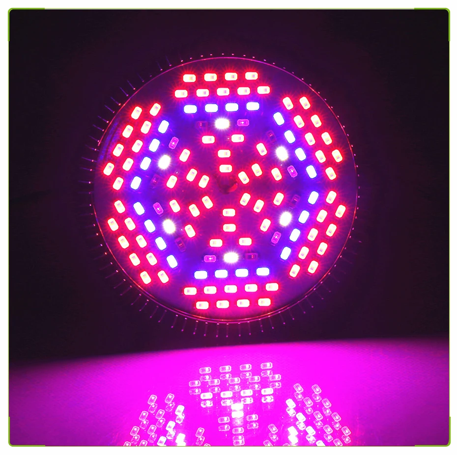 Светодиодная лампа для выращивания растений E27 5730SMD 10 Вт 15 Вт 25 Вт 45 Вт полный спектр фитолампы для растений цветок ламповый аквариум сеялка садоводства фитолампа палатка гроубокс гроутент