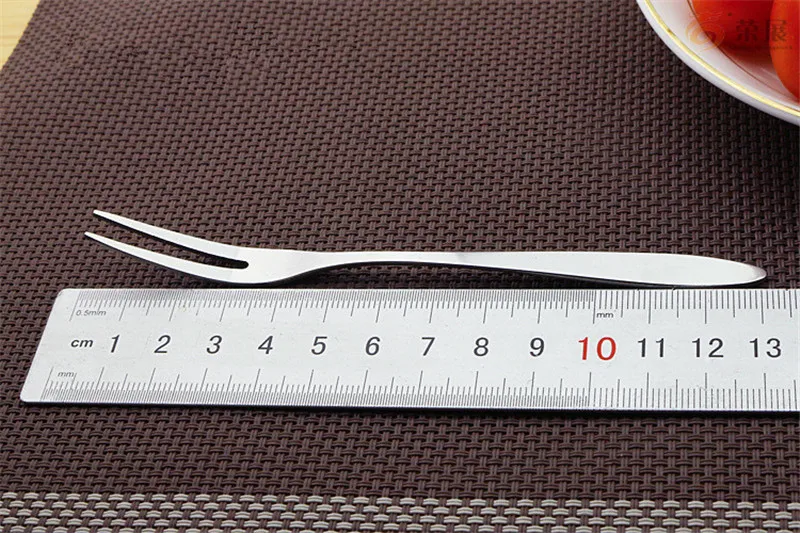 100 шт. Нержавеющая сталь дегустация закуска Вилки коктейль салат торт для дома