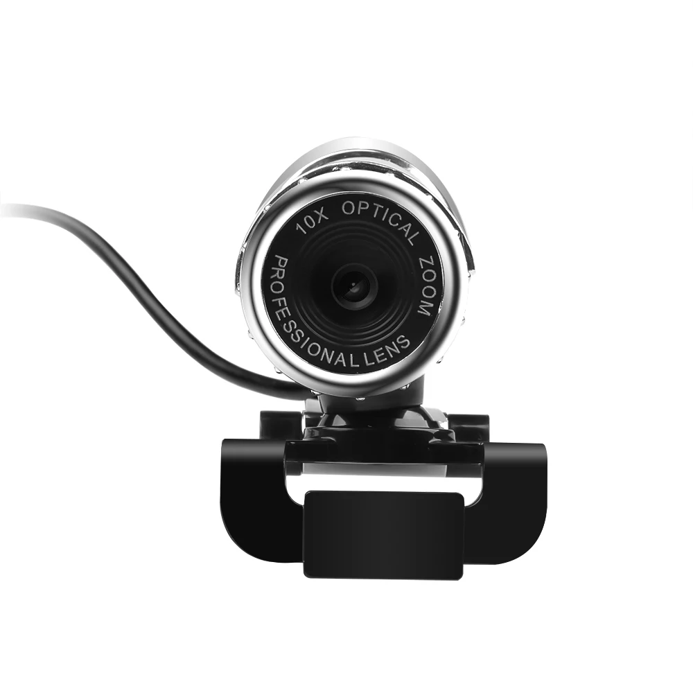 Веб камера USB веб высокой четкости 360 градусов MIC Clip on для Skype Youtube компьютера ПК