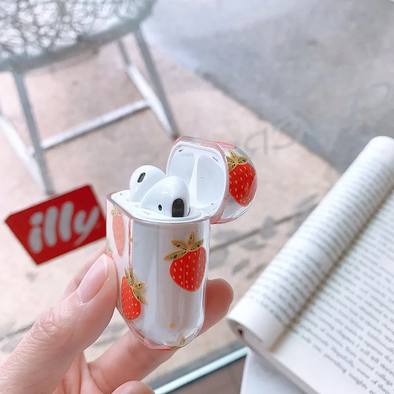 Уникальный Цветок Жесткий наушник чехол для Apple AirPods чехол Аксессуары Bluetooth гарнитуры защитный чехол для Airpods Shell