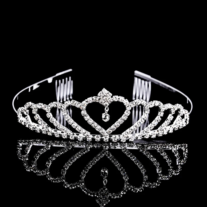 

Бесплатная доставка, блестящие короны для свадьбы, Детские тиары и короны