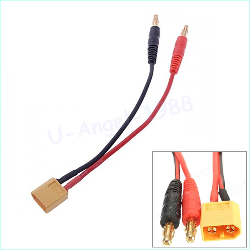 1 шт. разъем типа банан XT60 4 0 мм для зарядки батарей 16awg 15 см Кабельный соединитель