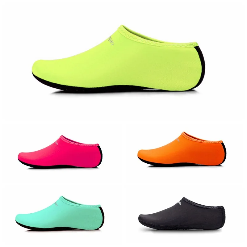 

2019 Quick Drying Swimming Aqua Shoes Sneakers Men Women Slippers Lightweight Footwear Barefoot For Beach Pool Surfing