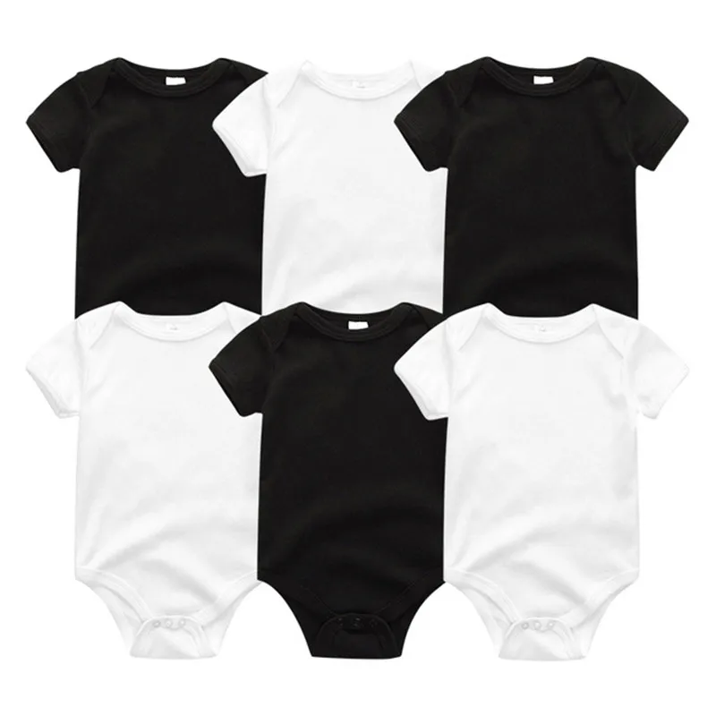 baby clothes6016 Детская одежда, Одежда для новорожденных, 6 предметов, одежда для маленьких мальчиков, Комбинезоны из хлопка, комплекты одежды для новорожденных с короткими рукавами для малышей 0-12 месяцев - Цвет: baby clothes6016