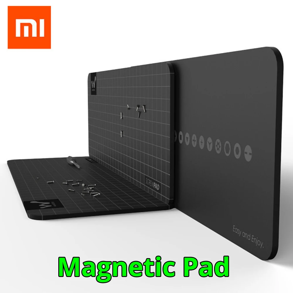 100% Xiaomi mijia wowstick wowpad Magnetic Screwpad Screw Postion Memory Plate Mat For kit 1FS Electric driver | Электроника