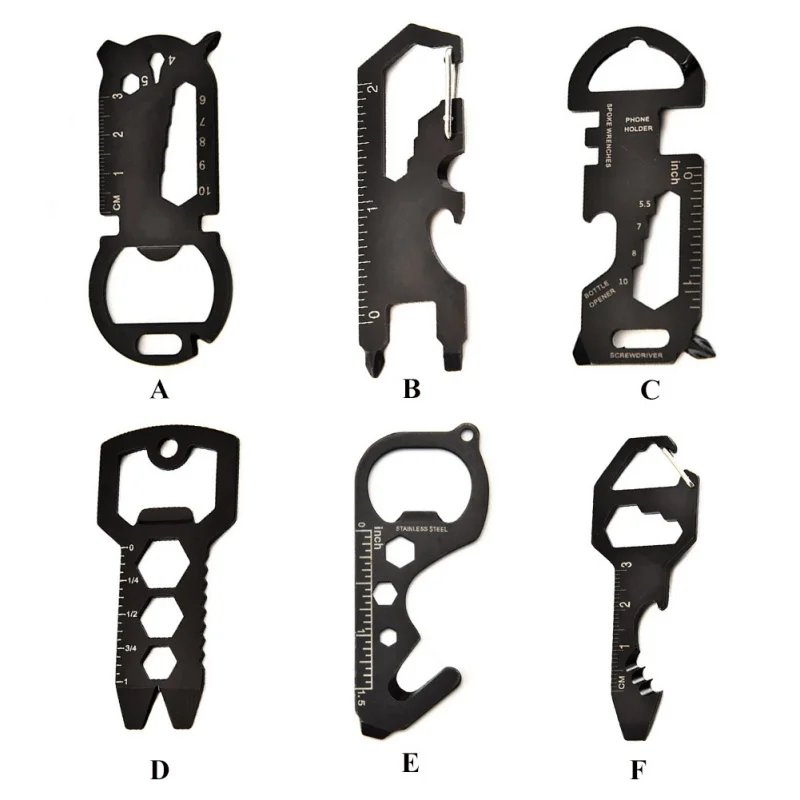 

Внешний Штатив для отвертки, брелок для ключей, портативный штатив из нержавеющей стали для кемпинга, многофункциональный инструмент для к...