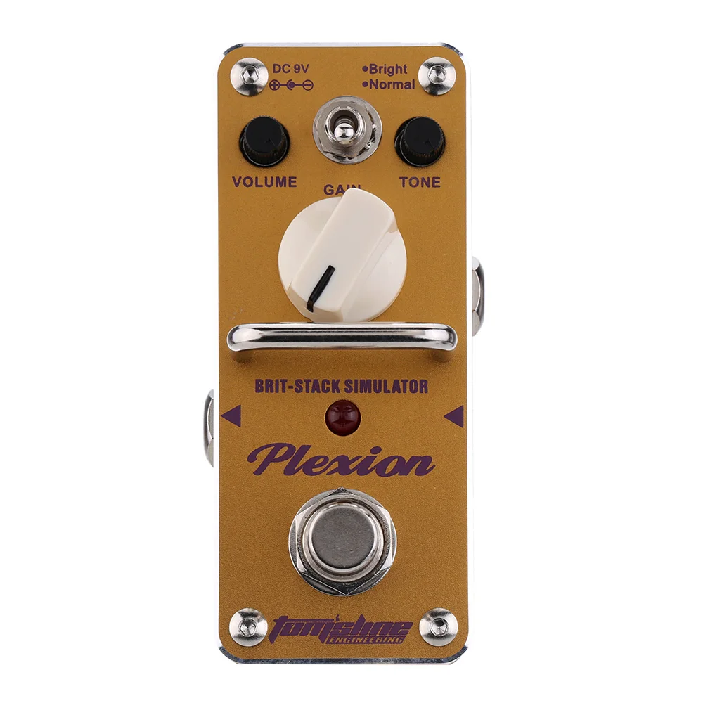 AROMA APN-3 Plexion Brit-stack Simulator Guitarra Effect Pedal Mini Single Electric Guitar with True Bypass | Спорт и развлечения
