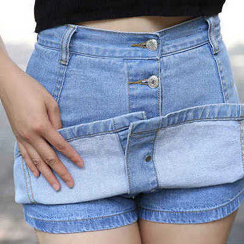 Новые мини юбки Faldas Mujer Moda женские джинсовые трапециевидной формы с высокой