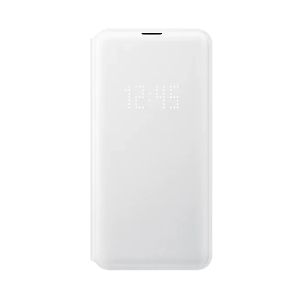 White Для samsung Galaxy S10 SM-G9730 S10X SM-G9700 S10E S10Plus G9750 для samsung светодиодный чехол Smart Cover чехол для телефона - Цвет: White