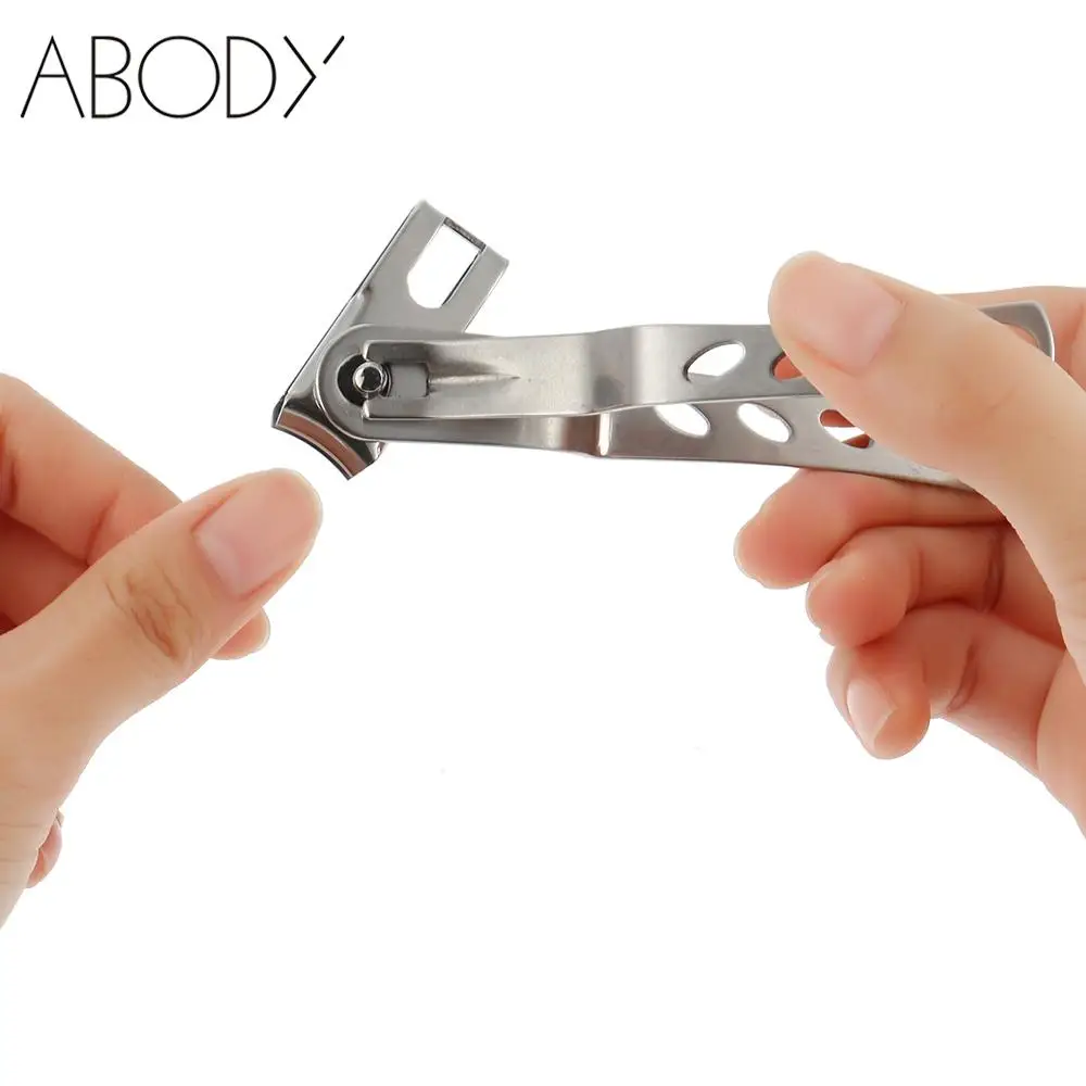 Большой Размеры Nail Clipper Нержавеющая сталь ногтей Cutter Clipper и триммер пальцев ног ногтей Обрезка Маникюр Clipper ногтей Книги по искусству инструменты