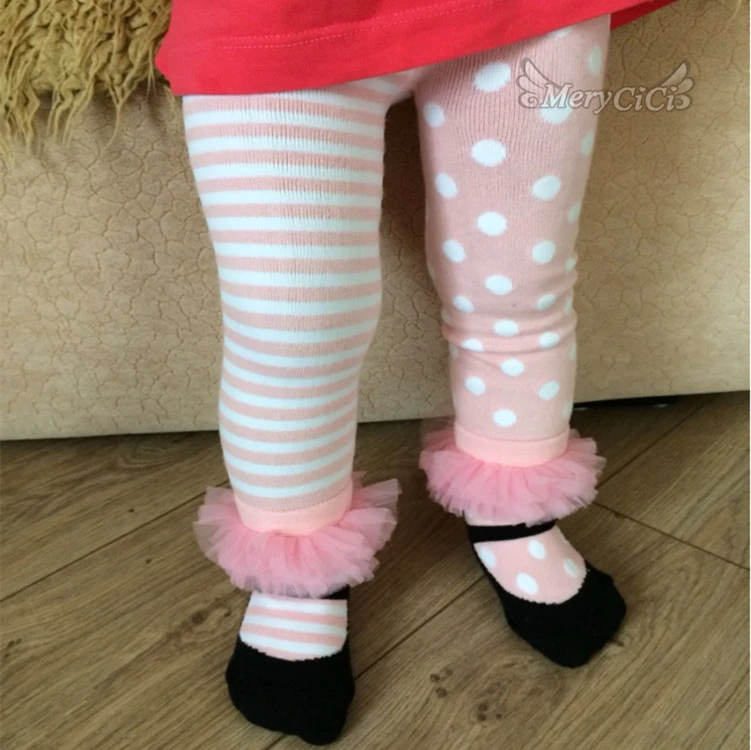 Колготки для маленьких принцесс на возраст от 0 до 36 месяцев кружевные колготки