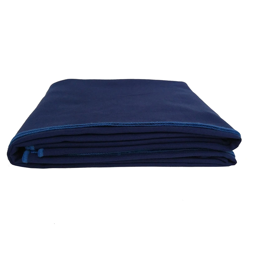 ZS dark blue Спортивный полотенце тренажерный зал пляжное полотенце быстрое высыхание для взрослых микрофибра коврик для плавания путешествия отель Кемпинг Zipsoft бренд рождественский подарок - Цвет: ZS dark blue