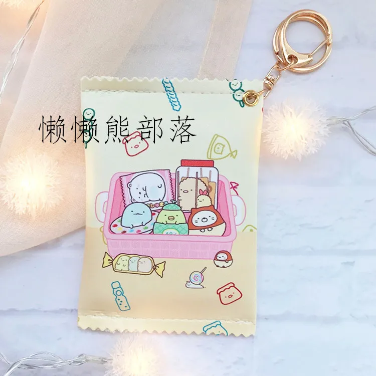 see chart IVYYE Sumikko gurashi Аниме Кошелек для монет Мультяшные мягкие кошельки для мелочи кошелек для денег карты сумки для ключей подарки для детей - Цвет: see chart