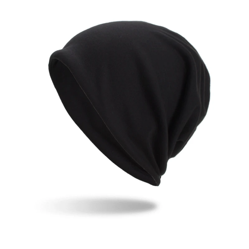 Осенне зимняя модная новинка одноцветная мужская шапка Skullies & Beanies три легких