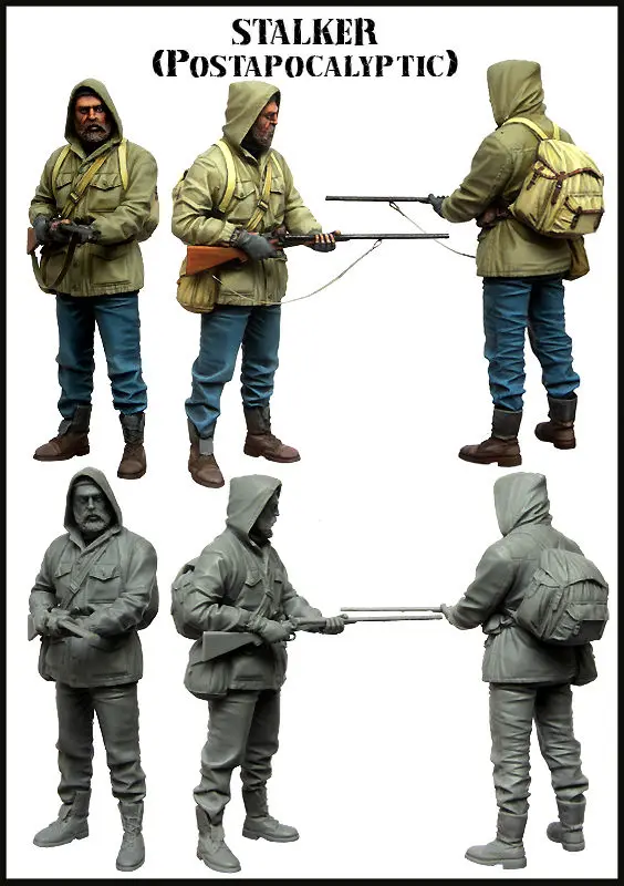 [Tuskmodel] искусственная смола в масштабе 1 35 Сталкер WW2|model figure kits|resin model figuresfigure kit |