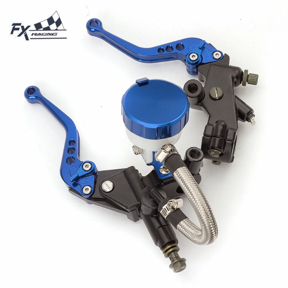 7/8 &quotмотоцикл главный цилиндр резервуар тормозной рычаг сцепления для Yamaha MT125 MT25
