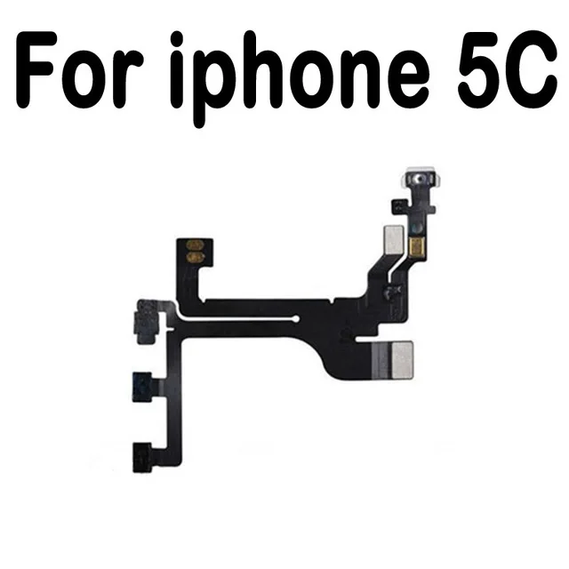 Высококачественная кнопка включения и выключения звука MIXUEWEIQI для iPhone 5C гибкий