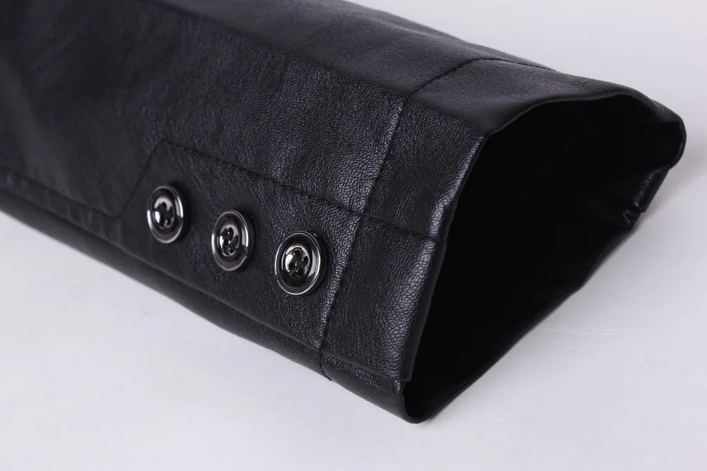 2021 Новое поступление мужской блейзер из искусственной кожи искусственная кожа