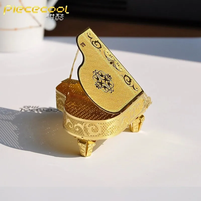 Горячая продажа оригинальный piecool Grand PianoModel DIY 3D лазерная резка Сборка