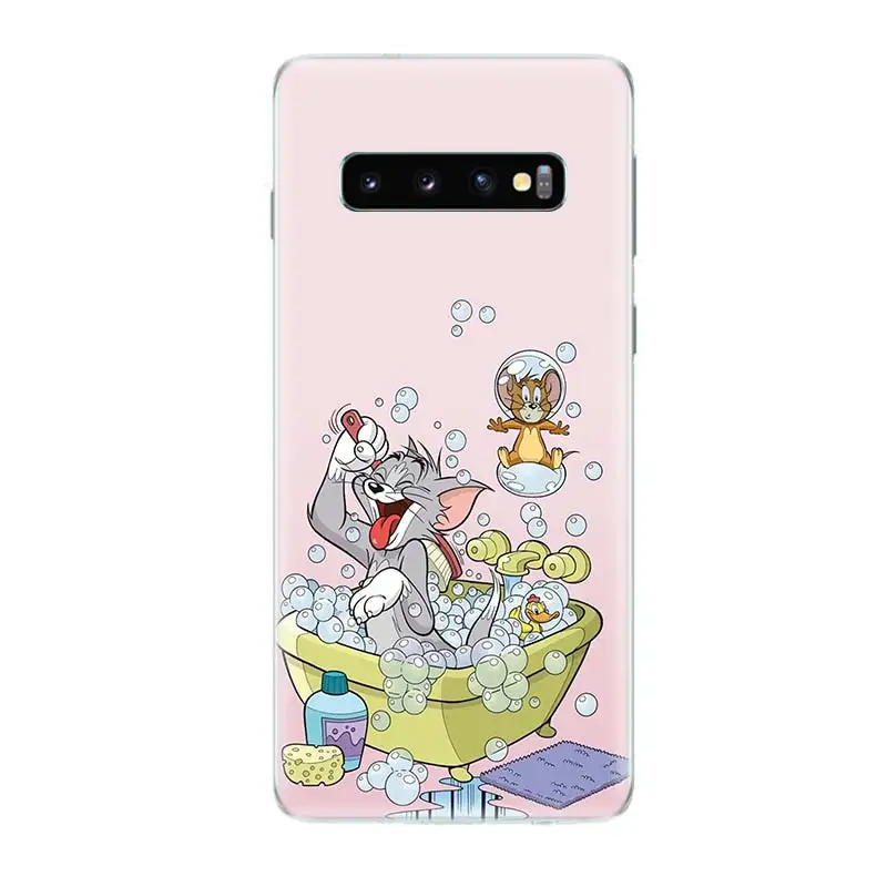 Том и Джерри персонажей мультфильмов популярный чехол для телефона samsung Galaxy A50 A70