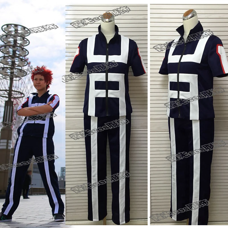 Костюм для косплея моя геройская Академия Bakugou Katsuki/Iida Tenya/Todoroki Shouto спортивная